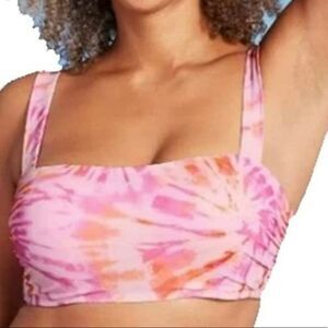 Womens Bathing Suits Light Lift Bralette Bikini Top Size 34C Shade‎ & Shore New